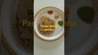 Paneer lachha paratha paneer Paratha healthy paratha shorts viral trending [upl. by Stephenson]