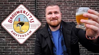 Brewery Review BrouwerijT IJ Amsterdam Netherlands [upl. by Marrin728]