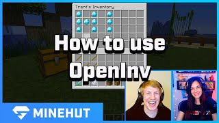 How to use OpenInv  Minehut 101 [upl. by Aseretairam843]