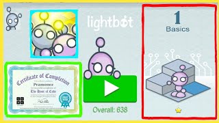 Lightbot Programming Puzzles  BASICS All Levels [upl. by Sandor]