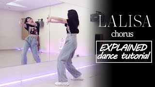 LISA  LALISA Dance Tutorial  Mirrored  Explained [upl. by Locke]