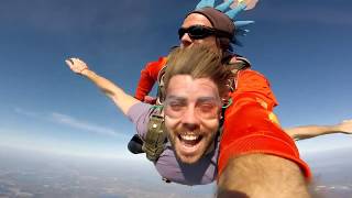 Jump Florida Skydiving Justins Skydive [upl. by Odilo]