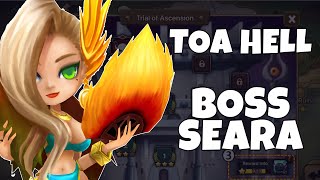 ToA HELL  SEARA  Conseils et équipes possibles  Summoners War [upl. by Mannes]