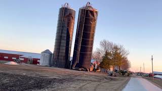 Harvestor Silo Demolition [upl. by Alohcin637]