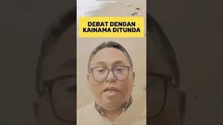 Pendeta Esra Soru Debat dengan Ustad Kainama Ditunda kainama esrasoru [upl. by Otrebile381]