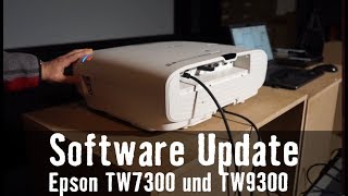 Software Update Epson TW7300 TW9300 [upl. by Hands917]