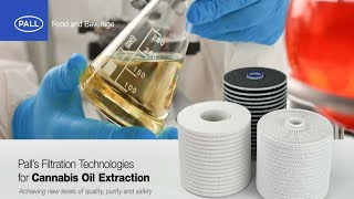 Pall’s Filtration Technologies for Cannabis Oil Extraction [upl. by Atineg]