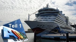 AIDAdiva Ostseetour Teil 1  Warnemünde  Kreuzfahrt mit AIDA diva  1 und 2 Seetag  2019 [upl. by Doane]