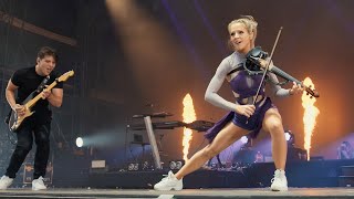 Lindsey Stirling  Kashmir Lollapalooza Paris 2023 [upl. by Eecyaj]