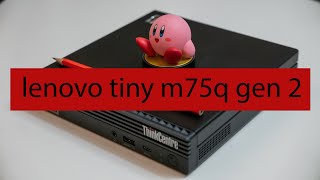 AMD Lenovo ThinkCentre m75q tiny gen 2 upgrade RAM and SSD [upl. by Curry]