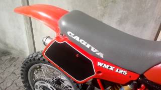 CAGIVA WMX 125 86 [upl. by Nimajeb]