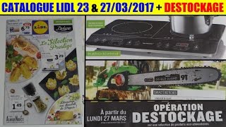 catalogue lidl 230317  270317  cuisine  jardin  maison  décoration  opération destockage [upl. by Naitsirt]