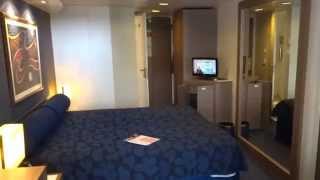 MSC Magnifica Balcony Cabin Tour  Balcony Stateroom MSC Magnifica [upl. by Asilam699]