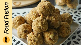 Gond ke Laddu Edible Gum Laddu Recipe By Food Fusion [upl. by Clementi]