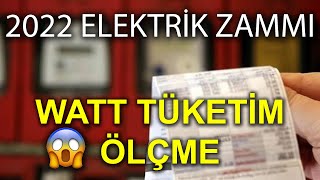 Elektrik Tüketim Hesaplama [upl. by Elawalo303]