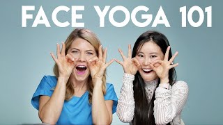 Face Yoga 101 with Celebrity Facial Yoga Trainer Koko Hayashi [upl. by Eilssel]