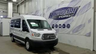 2019 Ford Transit Van T350 XLT W 35L EcoBoost Remote Start Overview  Boundary Ford [upl. by Alaik]