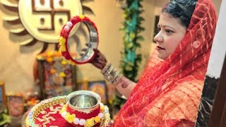 pahli bar main video calling per sasural mein karva chauth ki hu 201024 [upl. by Asquith]