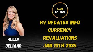 Latest Information amp RV Updates  Holly Celiano Jan 10th 2025 [upl. by Brynn]