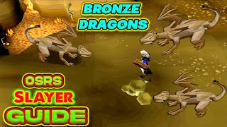 Bronze dragons OSRS  Slayer guide [upl. by Romito]