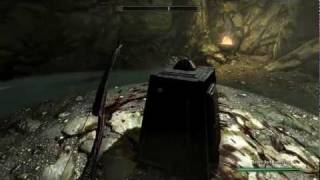 Skyrim Rebels Cairn walkthrough and Daedric War axe  Commentary [upl. by Rodl]