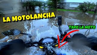 DILUVIO INUNDACION Y CAOS 😫ATRAPADO CON LA MOTO  Observaciones Diarias 173 [upl. by Ary]