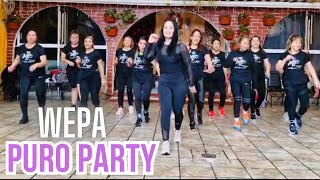 Puro Party Cumbia Wepa  Mariela Lopez Dance Fit [upl. by Leanna233]