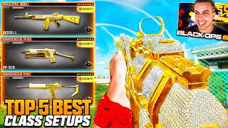 TOP 5 BEST CLASS SETUPS in Black Ops 6 BO6 Meta Loadouts [upl. by Htur]