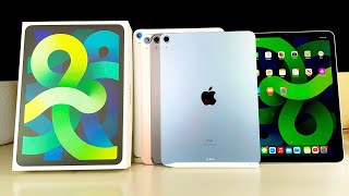 NEW Apple iPad Air 4th Gen Unboxing amp Review ALL COLORS  Tour amp First Impressions [upl. by Nelsen]