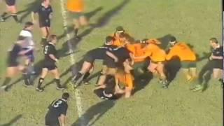 Wallabies v All Blacks 1992  Ballymore Brisbane Highlights  Part 2 [upl. by Aihsenat]