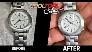 How to remove Scratches amp Restore the Satin finish Fast amp Easy on the JOOLTOOL [upl. by Odnalo]