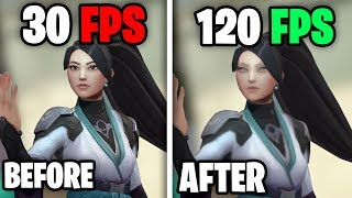 BROKEN Valorant graphics for best performance FPS BOOST amp FIX LAG [upl. by Fugere]