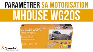 Comment paramétrer votre motorisation de portail MHOUSE WG20S [upl. by Sidoeht364]