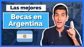 👉 Las Mejores Becas para Estudiar en Argentina ¡GRATIS [upl. by Goldstein]