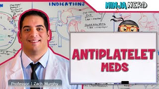 Antiplatelet Medications  Mechanism of Action Indications Adverse Reactions Contraindications [upl. by Koran]