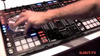 Pioneer DDJ SX Controller with Performance Pads for Serato DJ with djkittv [upl. by Saltsman]