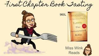 The Poisonwood Bible  First Chapter Book Tasting [upl. by Cummings510]