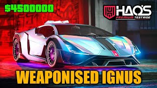 Weaponised Ignus Customisation in GTA 5 ONLINE [upl. by Eimarrej]