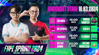 SevenTV và DIH quyết đấu sống còn ProGamer có cơ hội lớn  FVPL Spring 2024  Knockout Stage 1603 [upl. by Naz]