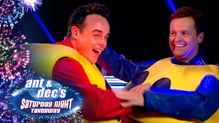 Ant V Dec Life Size Pacman Game  Saturday Night Takeaway [upl. by Aicrop300]