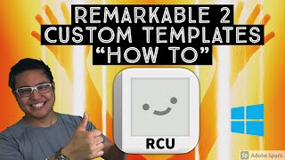 Installing Custom Templates on your reMarkable device by using a template installer [upl. by Yelyak]