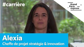 Le plus de la Société du Grand Paris  Alexia cheffe de projet stratégie et innovation [upl. by Caesaria]