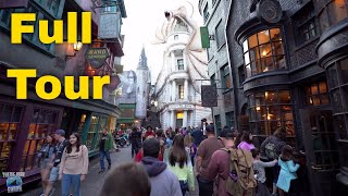 Diagon Alley Relaxing Walk Universal Studios Florida  Harry Potter World Full Walking Tour 2020 [upl. by Horgan]