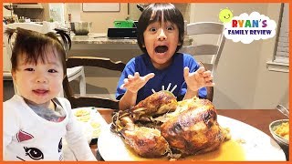 Ryans Family Review and Ryan ToysReview Thanksgiving Special 2017 [upl. by Vareck443]