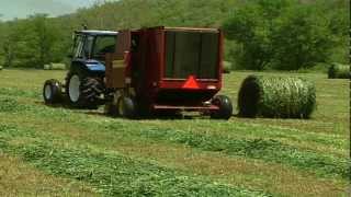 Round Bale Silage [upl. by Hume]