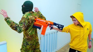 Nerf GUNЖЁСТКАЯ расправаСнял более 20 БАНДЮГАНОВ [upl. by Aiduan]