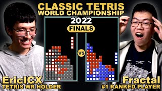 Tetris IMMORTALS  Tetris World Championship FINAL  Live WR SMASHED  EricICX vs Fractal CTWC 2022 [upl. by Lisabeth]