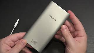 Samsung TypeC 10000mAh Fast Charge Battery Pack [upl. by Yasmine]