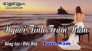 Karaoke  Người Tình Trăm Năm Tone Nam  Lê Lâm Music [upl. by Eldin]