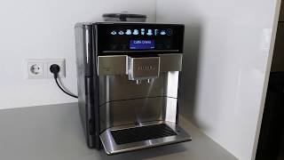 Siemens EQ6 plus Kaffeevollautomat Wasserfilter wechseln  einsetzen [upl. by Marion]